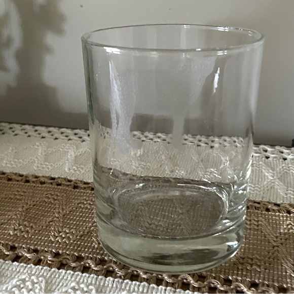 Vintage Georg Jensen Etched Cheetah Clear Glass Whiskey Cocktail - Picture 4 of 9